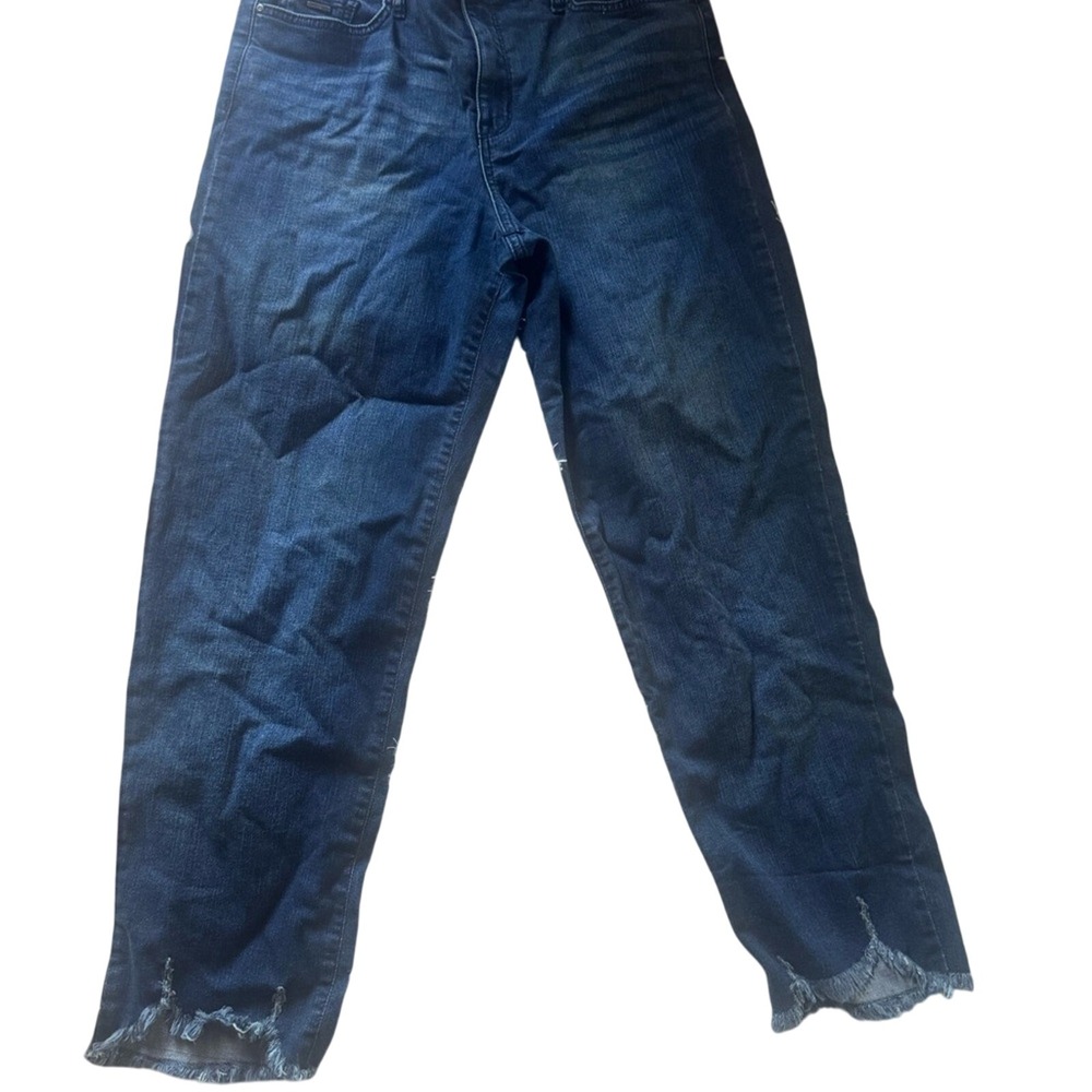 Nine West Dark Blue Ankle Jeans Size 12‎ new